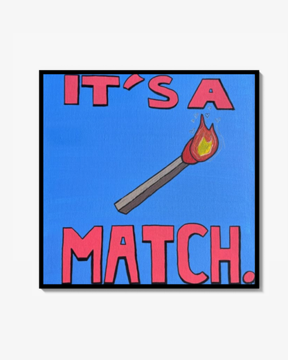 It's a match Poster