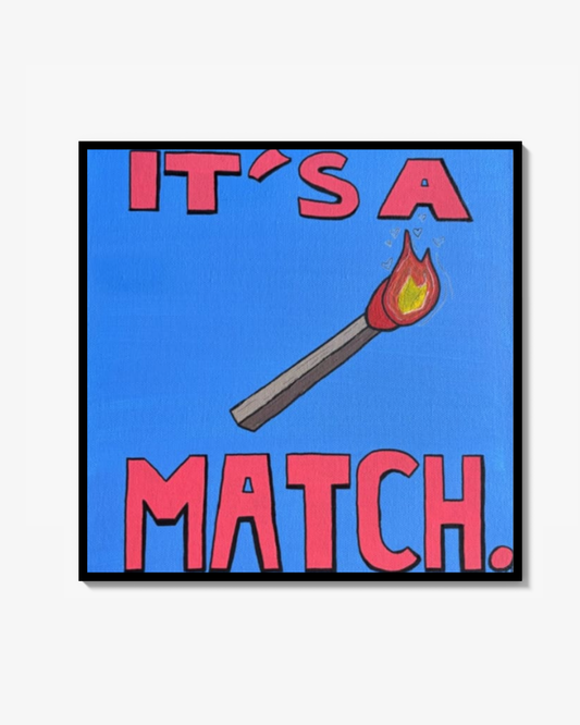 It's a match Poster