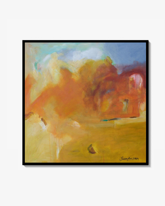Där ljuset landar - Canvas print