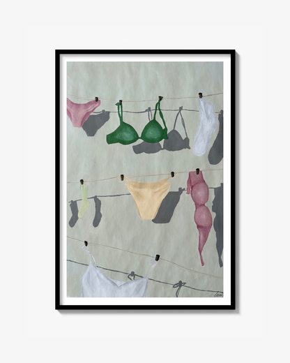 Her laundry Poster