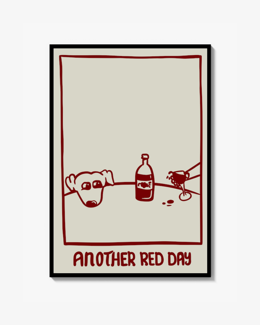 Another Red Day Print
