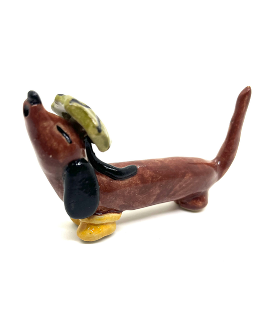 Keramik Butter Dachshund - rainwear
