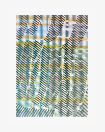 OKOK Abstract A3 007. Original på papper.