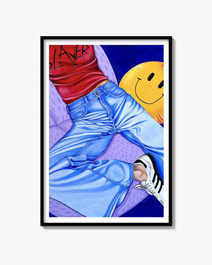 Slayer/Smiley - poster