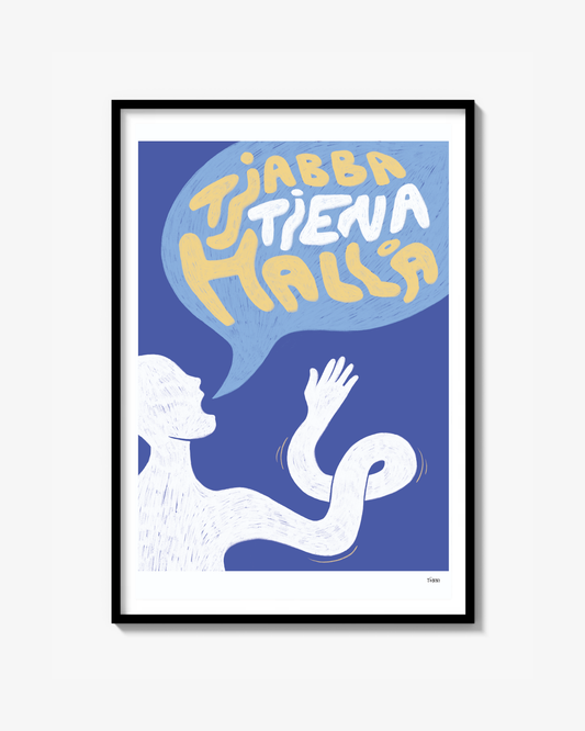Tjabba tjena - Poster