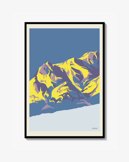 Retro skid Poster