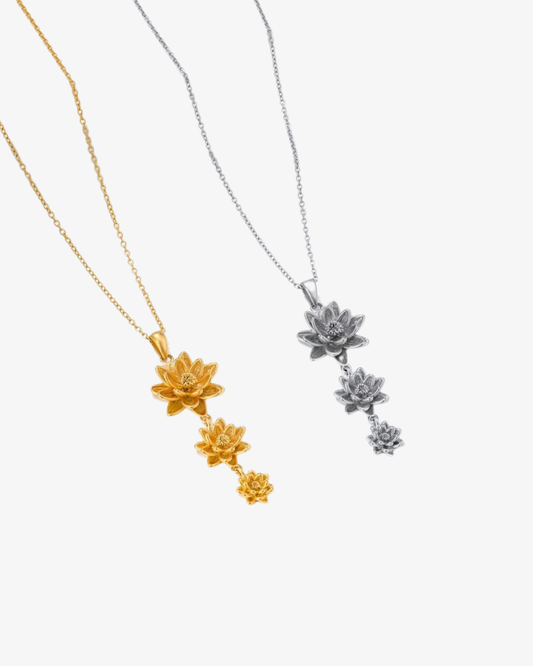 Steel Lotus Halsband