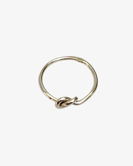 Silver ring Stor knut