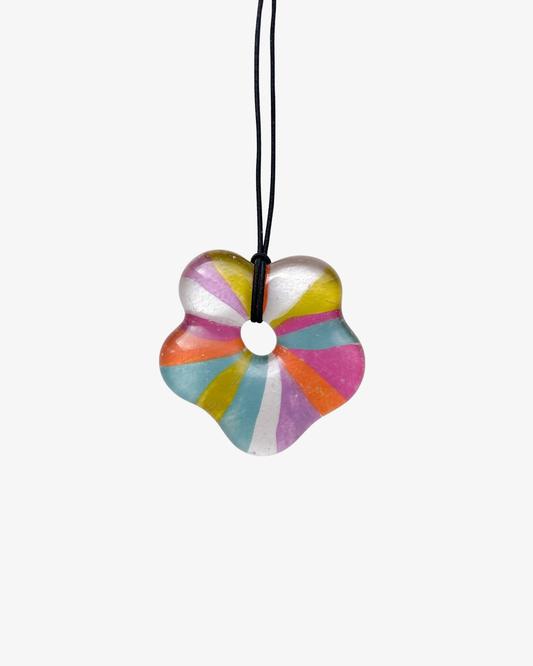 Glasblomma Halsband