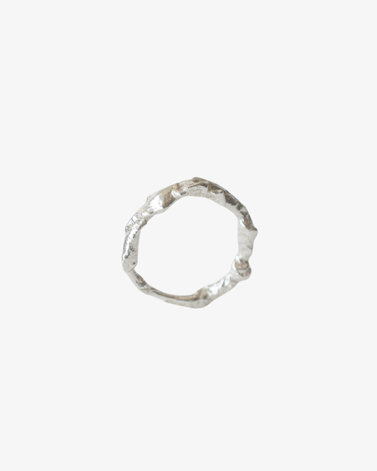 Coal Ring 4 Sterlingsilver