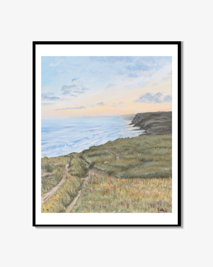 Sunrise in Baleal Poster