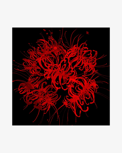 Svart Kusari scarf, 128x128