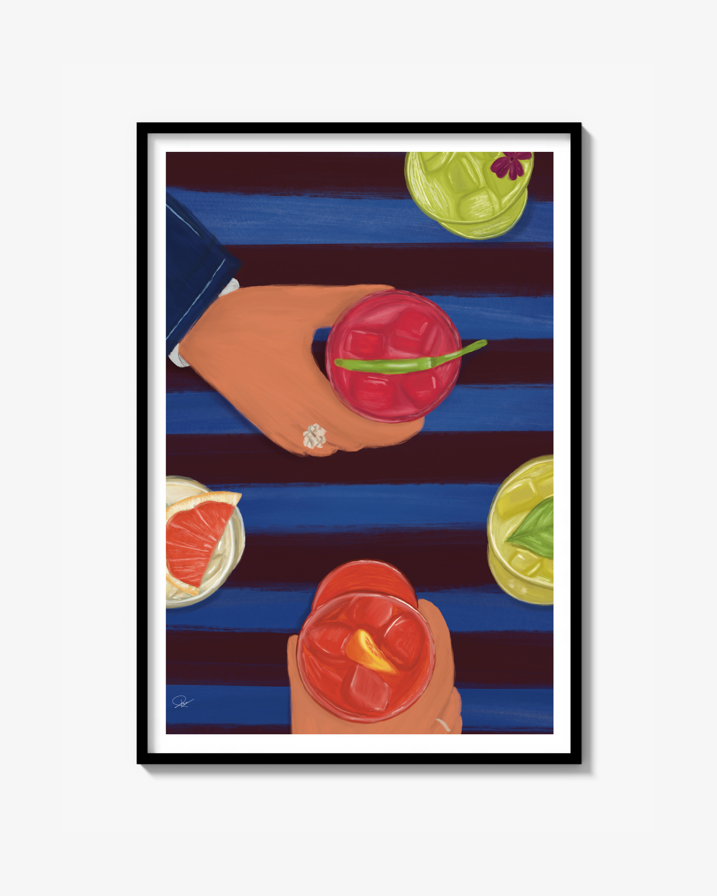 Drinks with friends - Poster