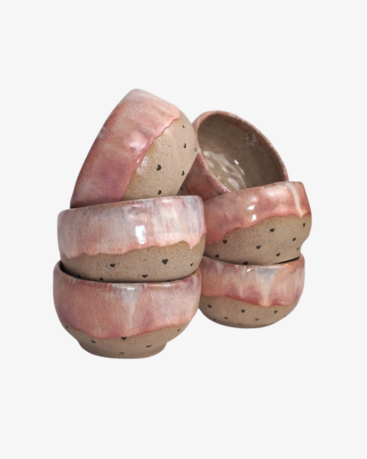 ”Juni” Keramik koppar - Set om 2