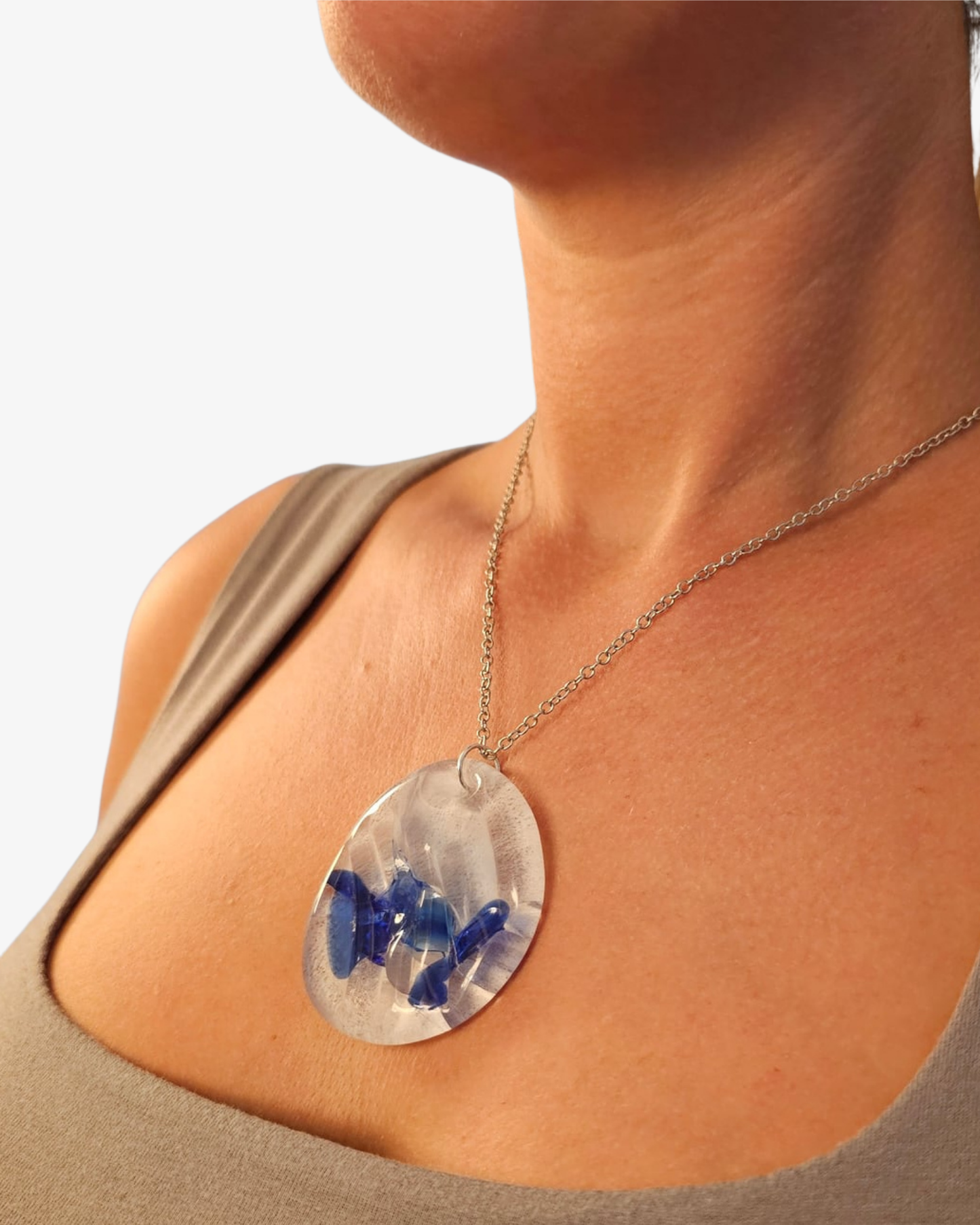 Sapphire Current Halsband