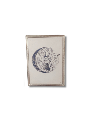 waxing gibbous moon｛ sea lune series ｝ Original