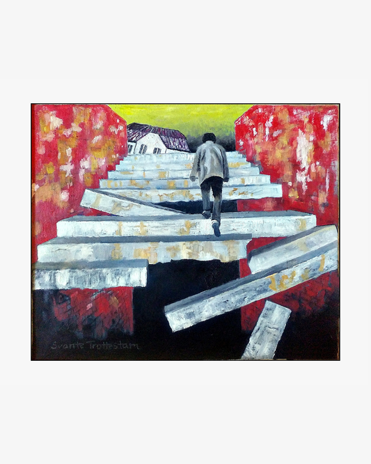 Quickly Upwards, Original målning