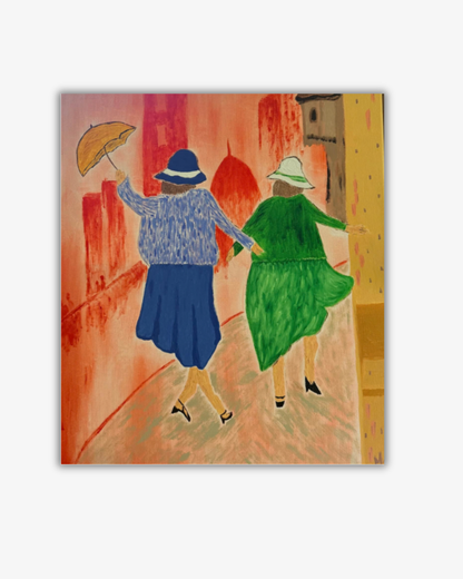 Strolling through the city - Original