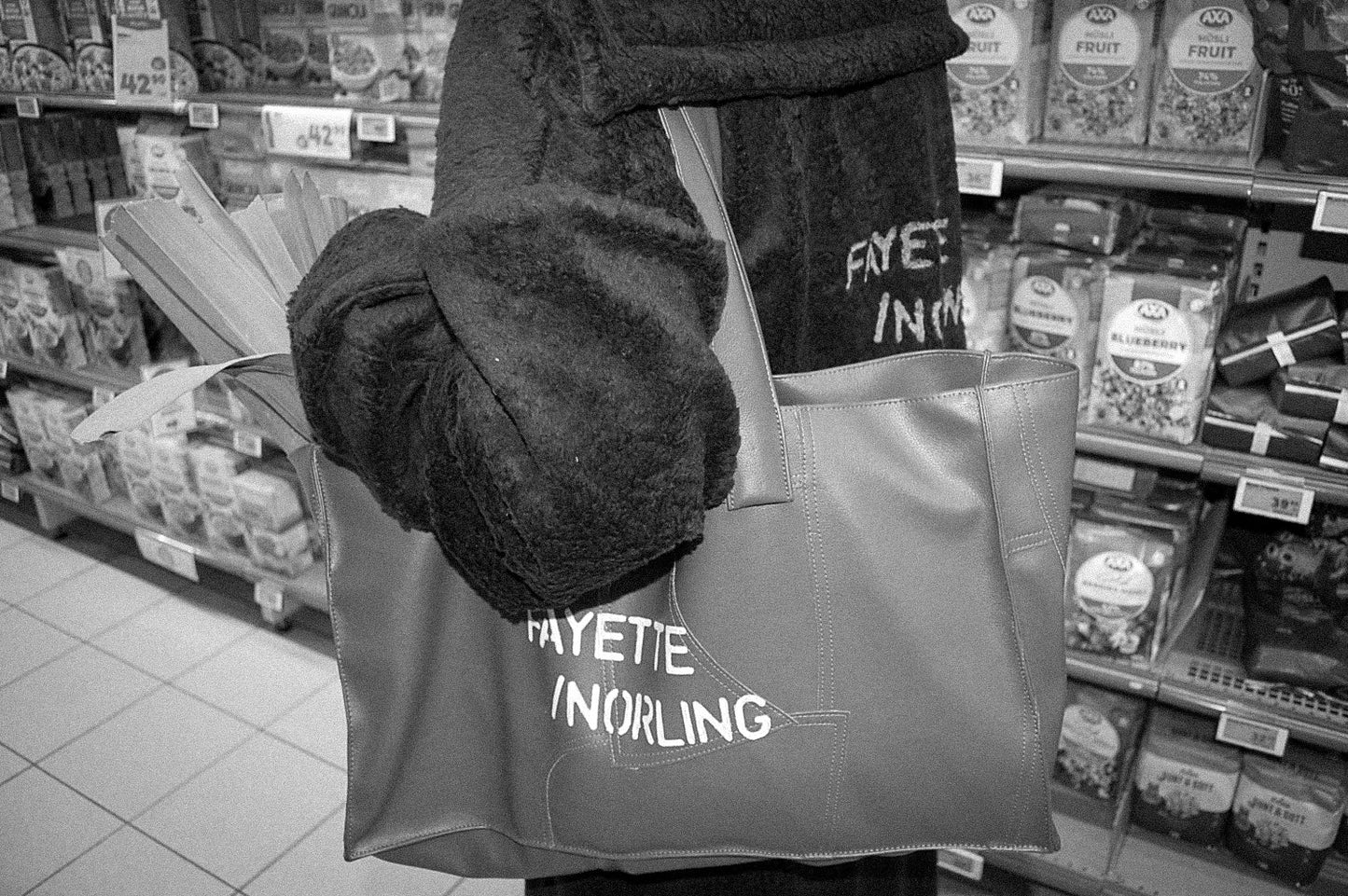 NO WASTE /BAG - GREY (Made to Order)