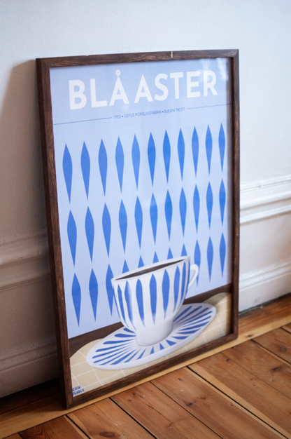 Blå Aster Poster