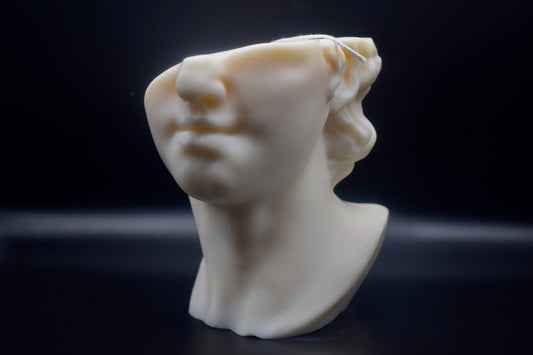 Hellenistic Head of Youth Candle