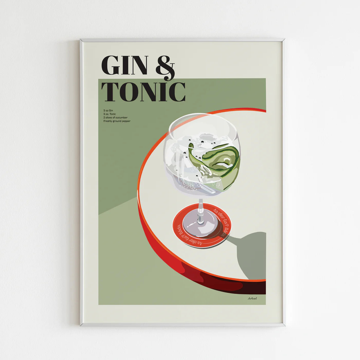 Gin & Tonic Poster