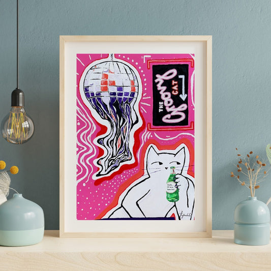 The Groovy Cat - Poster