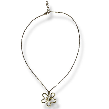 Halsband, Mini-blomma - Guld