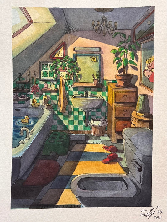 Bathroom - Poster