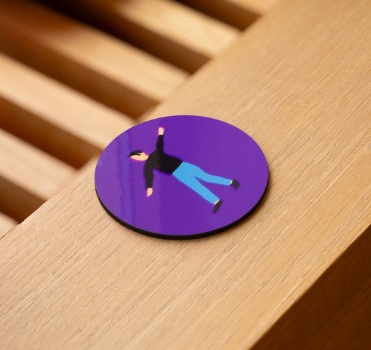 People purple coaster (Made to Order)