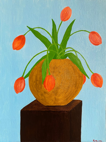 Orange tulips - 02