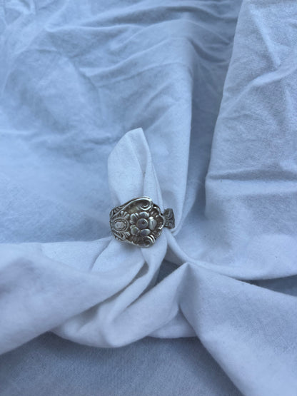 Bouquet Silver ring