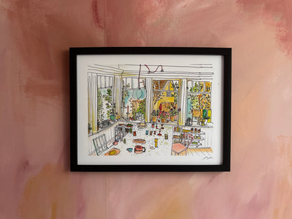 Malins Porch Print