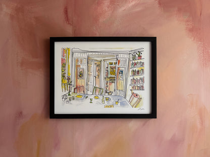Malins Morning Print