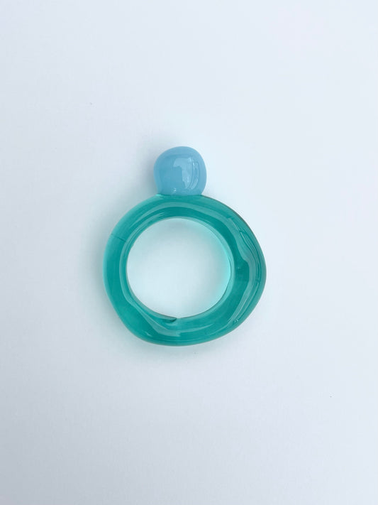 OCEAN BLUE ring