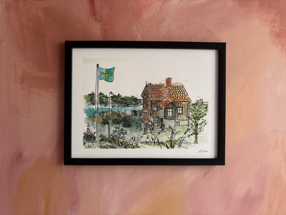 Gullholmen Print