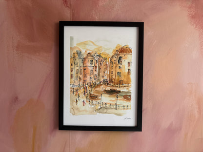 Fall in Amsterdam Print