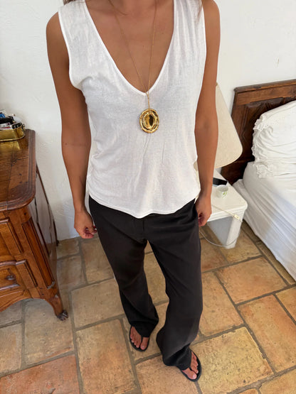 CANNES - Lång Guld Halsband