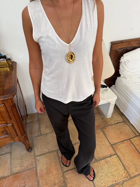 CANNES - Lång Guld Halsband