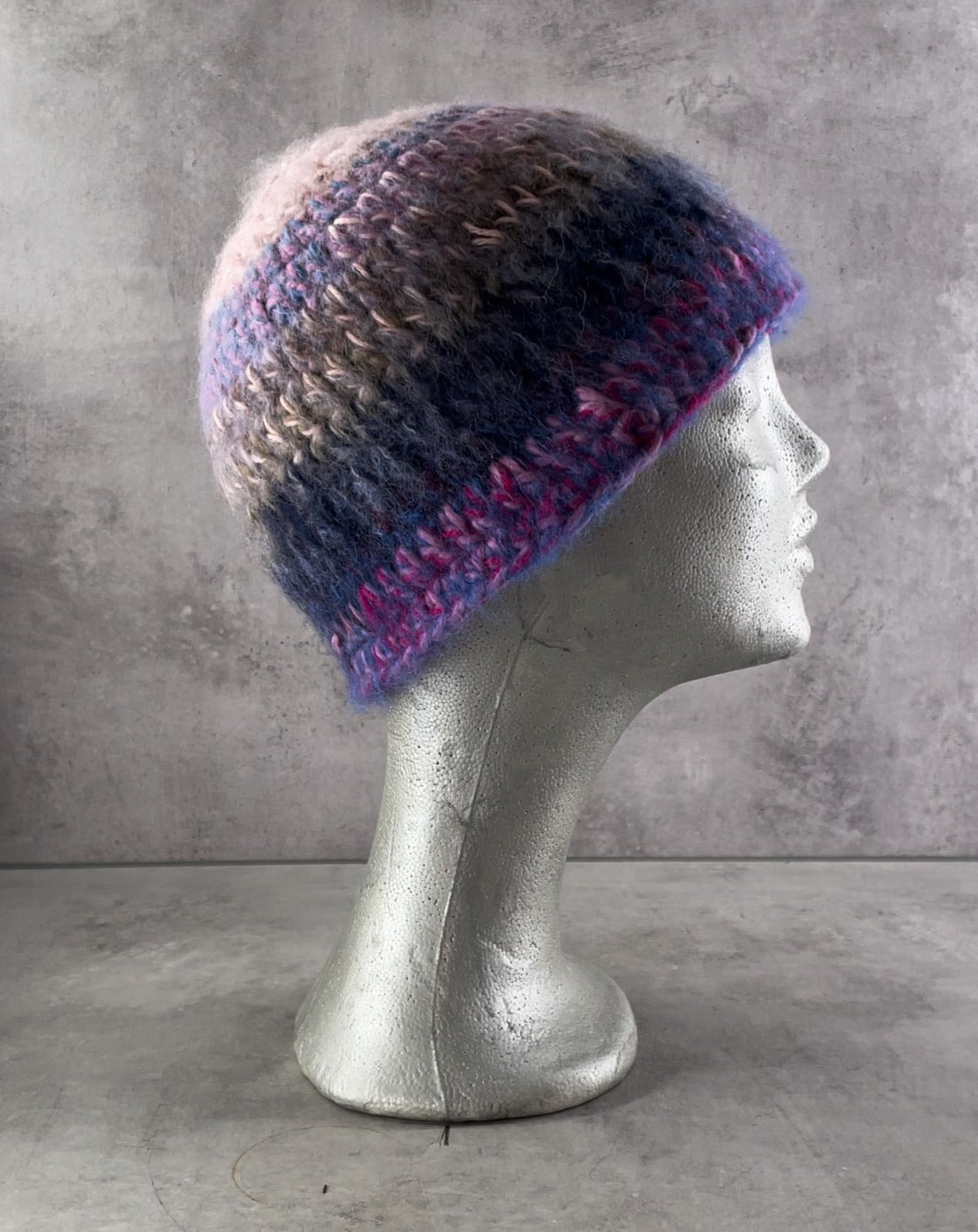 ”Blueberry” hat - Purple