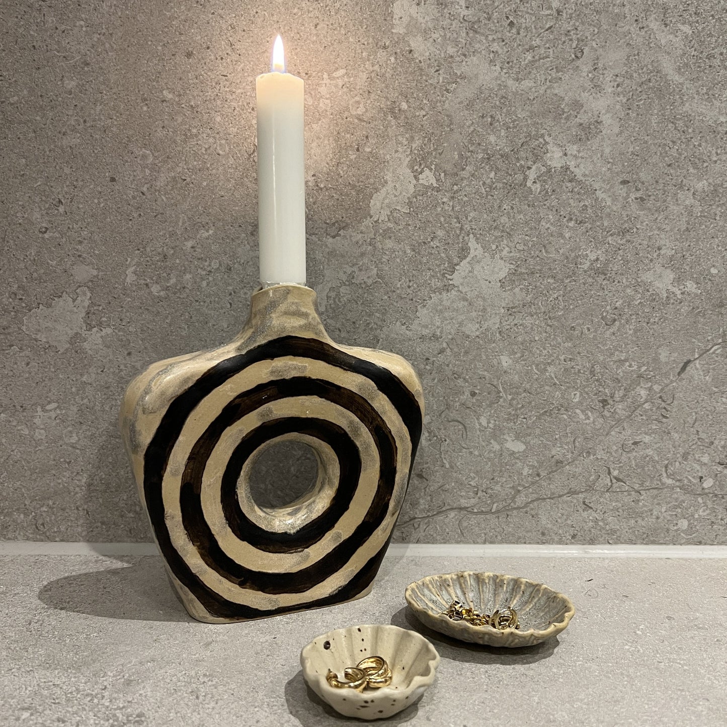 Peephole Vase/Candle Holder