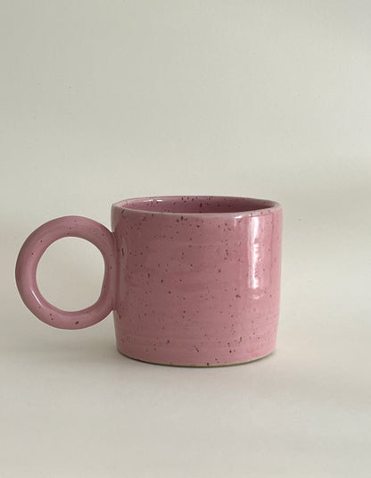 Hoop mug - Pink