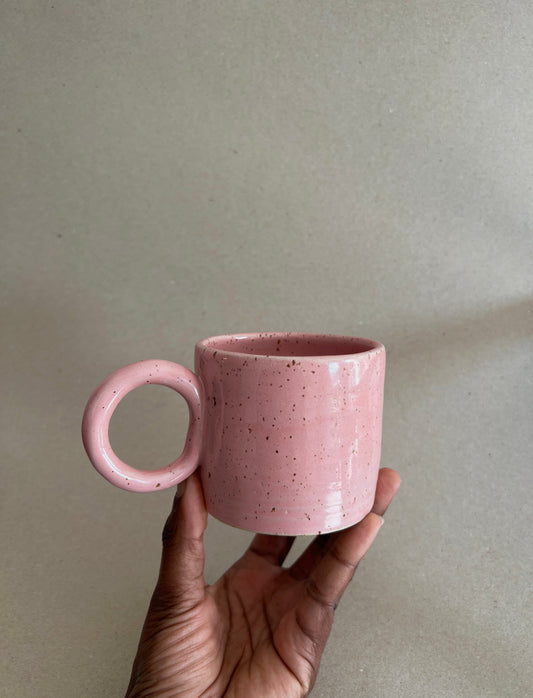 Hoop mug - Pink