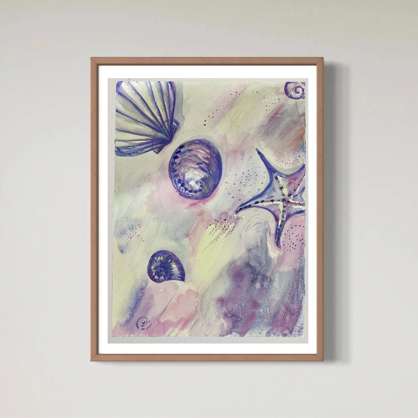 Havets frukt - Watercolour original