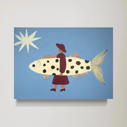 Lady walking Original