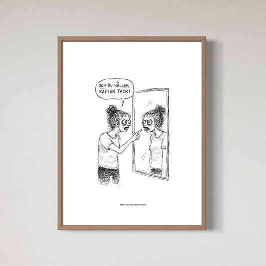 TALKING TO MYSELF - Print
