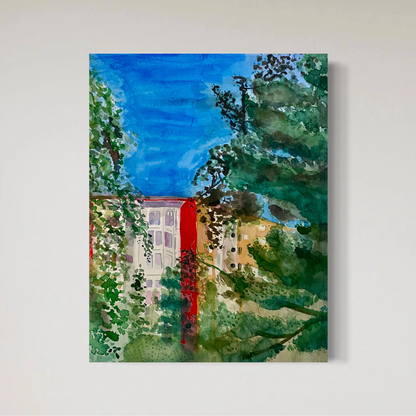 Om det var varmt - Watercolour original