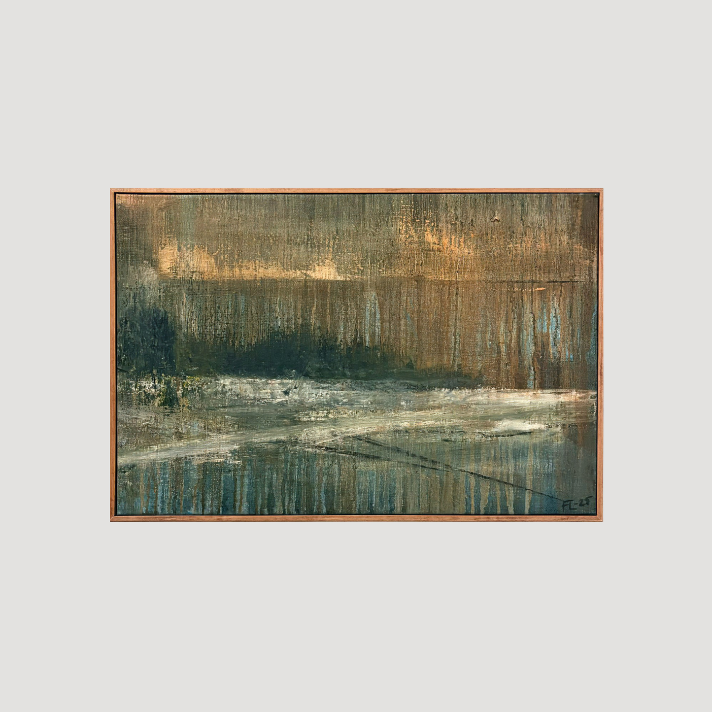 Silent Ground Original oil painting