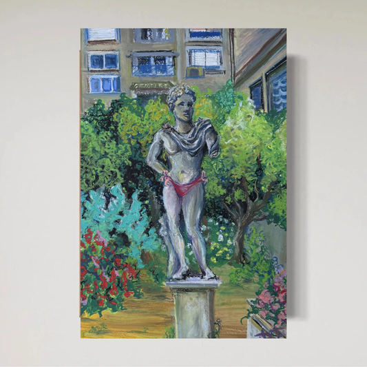 Oil Pastels Original Painting