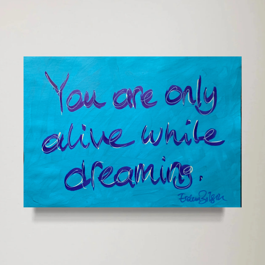 Alive/Dreaming Målning